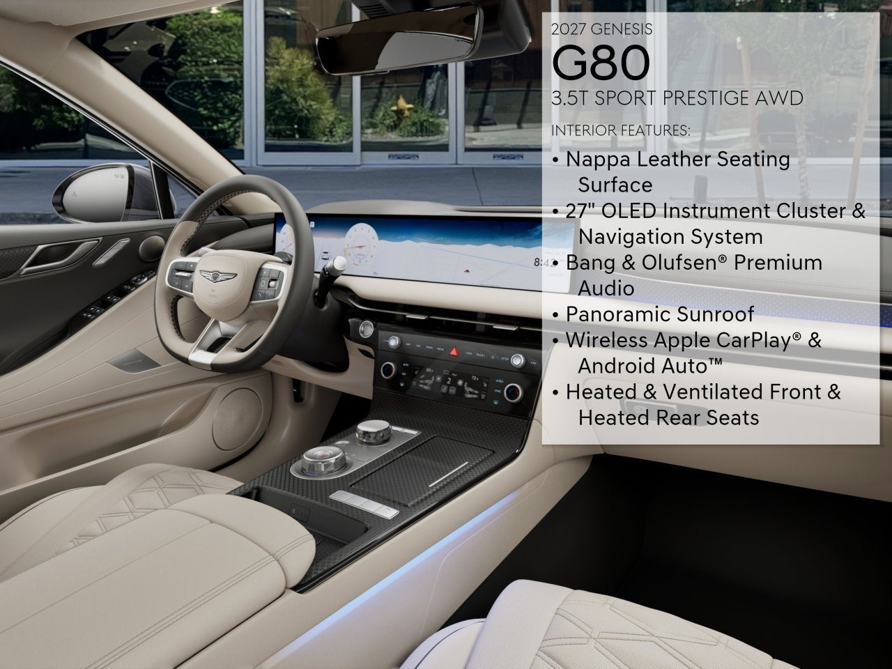 2027 Genesis G80 35TSPTPRES