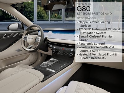 2027 Genesis G80 35TSPTPRES