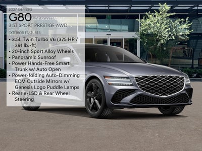 2027 Genesis G80 35TSPTPRES