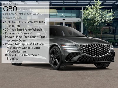 2026 Genesis G80 3.5T Sport Prestige
