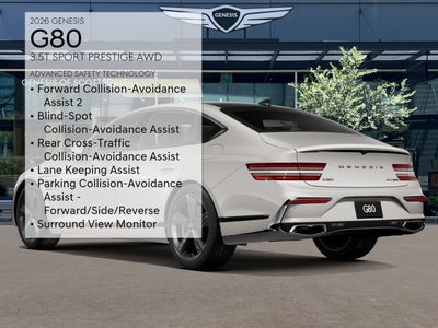 2026 Genesis G80 3.5T SPORT PRESTIGE