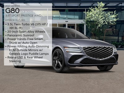 2027 Genesis G80 35TSPTPRES