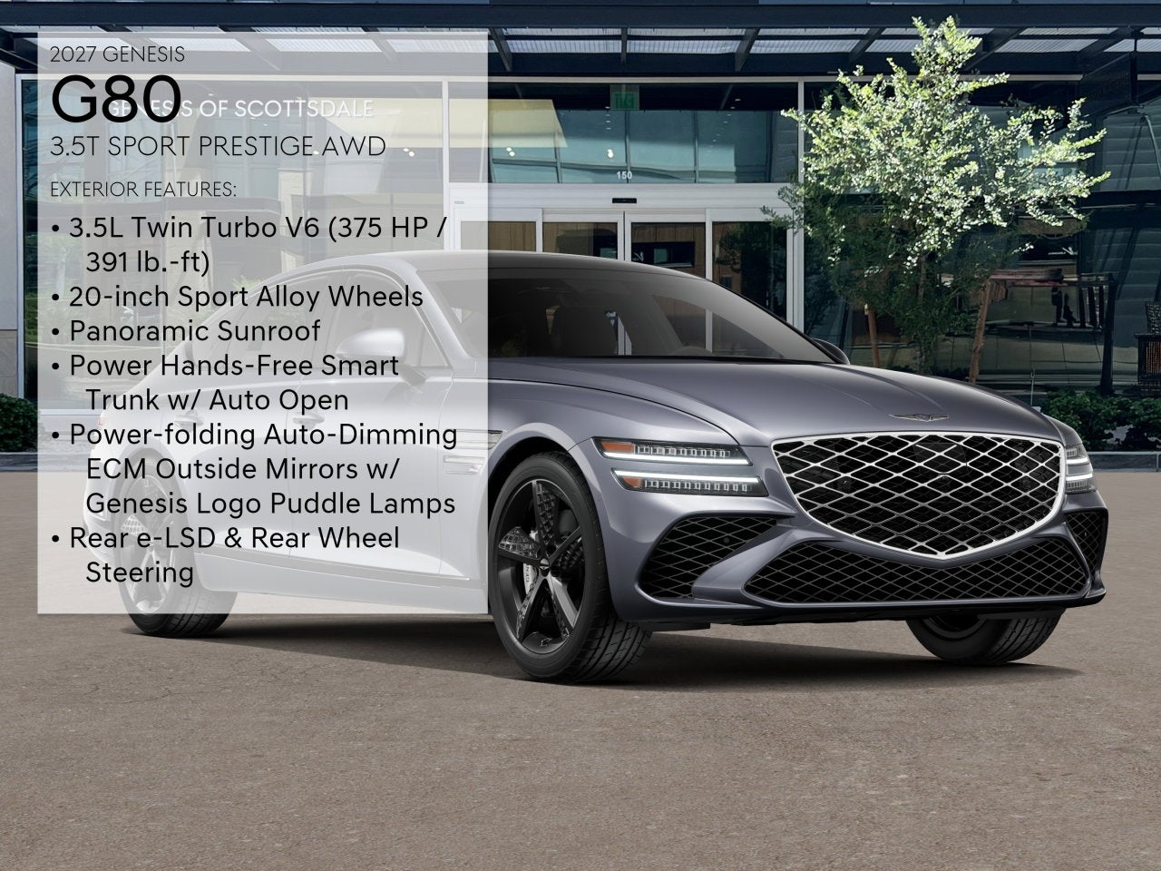 2027 Genesis G80 35TSPTPRES