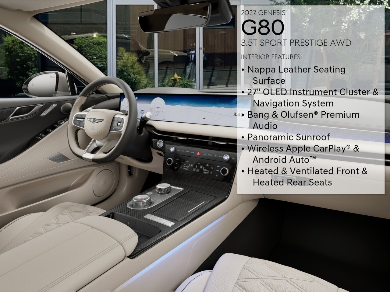 2027 Genesis G80 35TSPTPRES