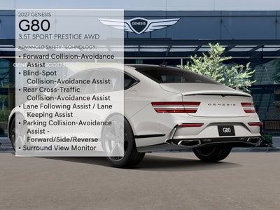 2027 Genesis G80 35TSPTPRES