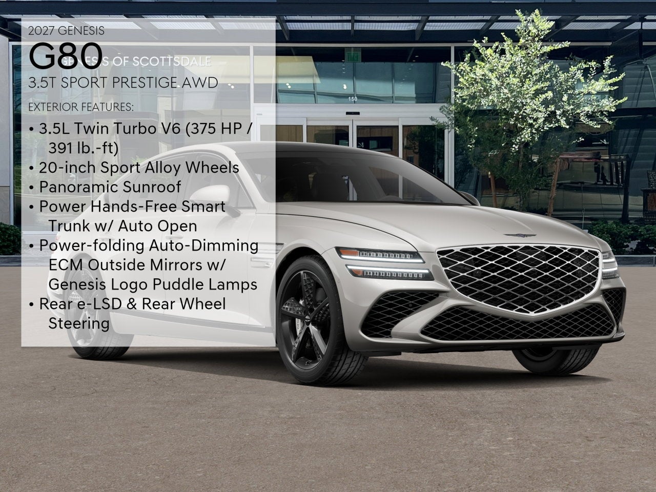 2027 Genesis G80 35TSPTPRES