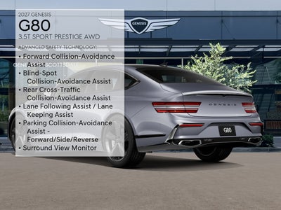 2027 Genesis G80 3.5T SPORT PRESTIGE