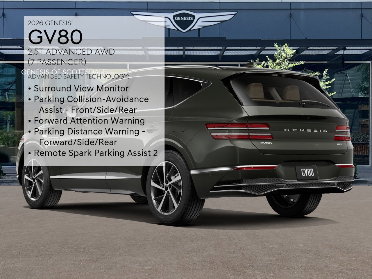 2026 Genesis GV80 2.5T Advanced