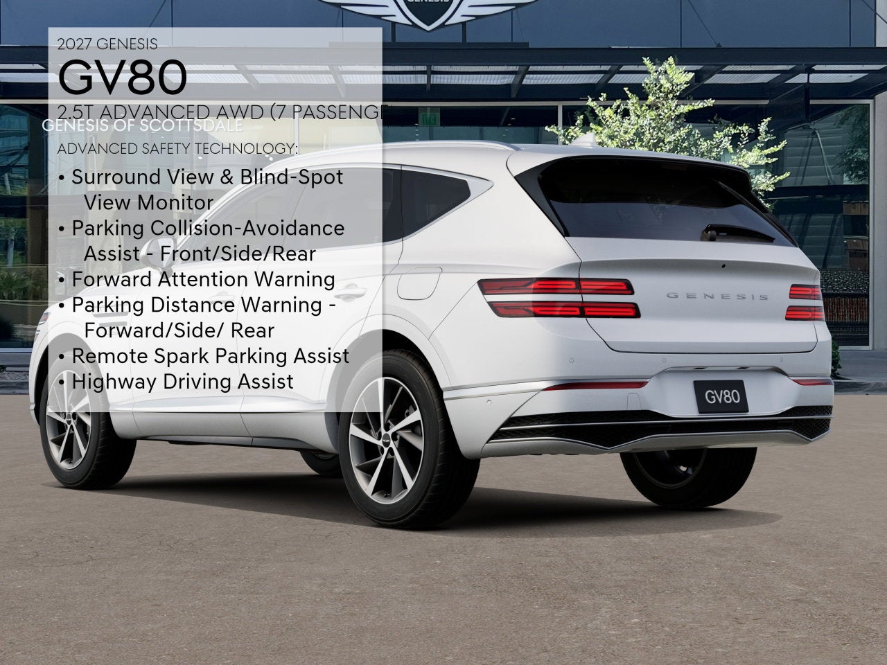 2027 Genesis GV80 2.5T ADVANCED