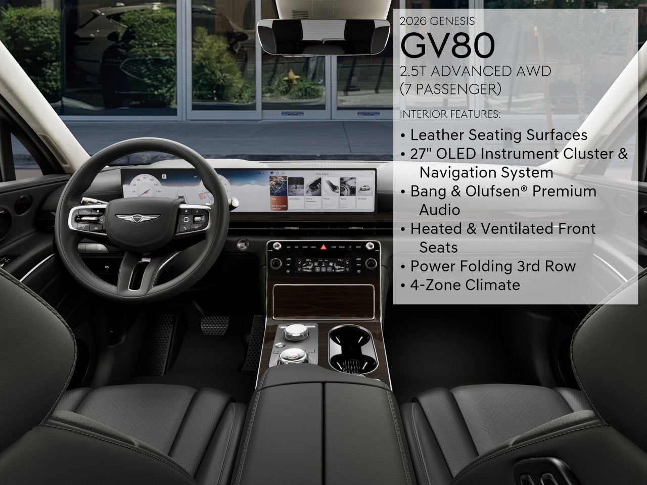 2026 Genesis GV80 2.5T Advanced