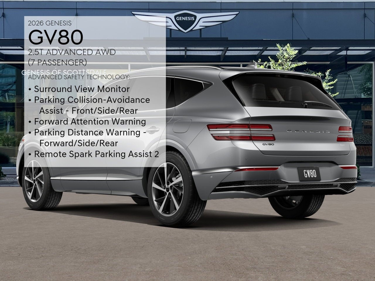 2026 Genesis GV80 2.5T Advanced