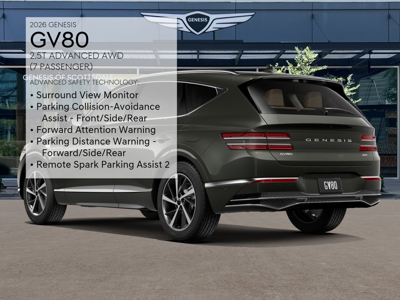 2026 Genesis GV80 2.5T Advanced