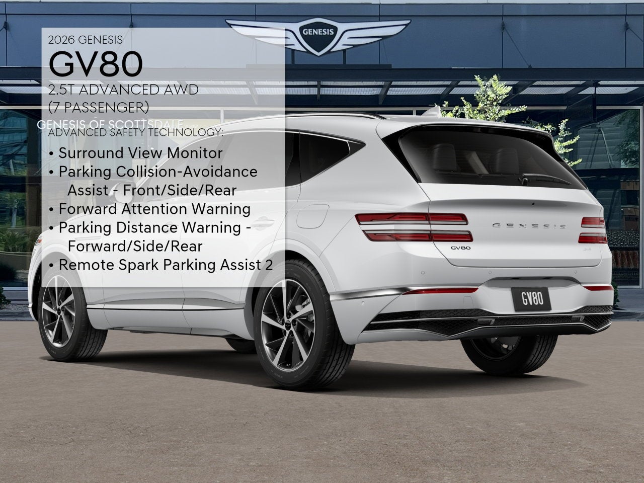 2026 Genesis GV80 2.5T ADVANCED