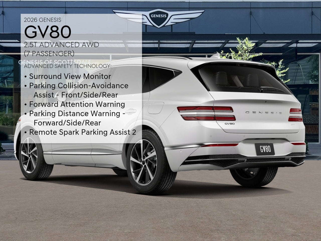 2026 Genesis GV80 2.5T Advanced