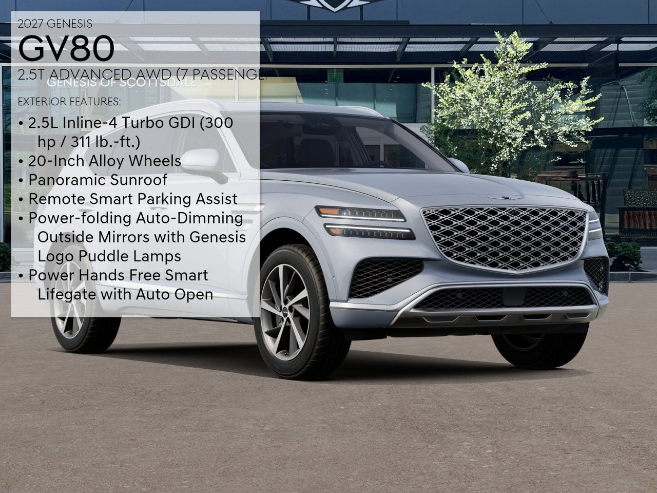 2027 Genesis GV80 2.5T ADVANCED