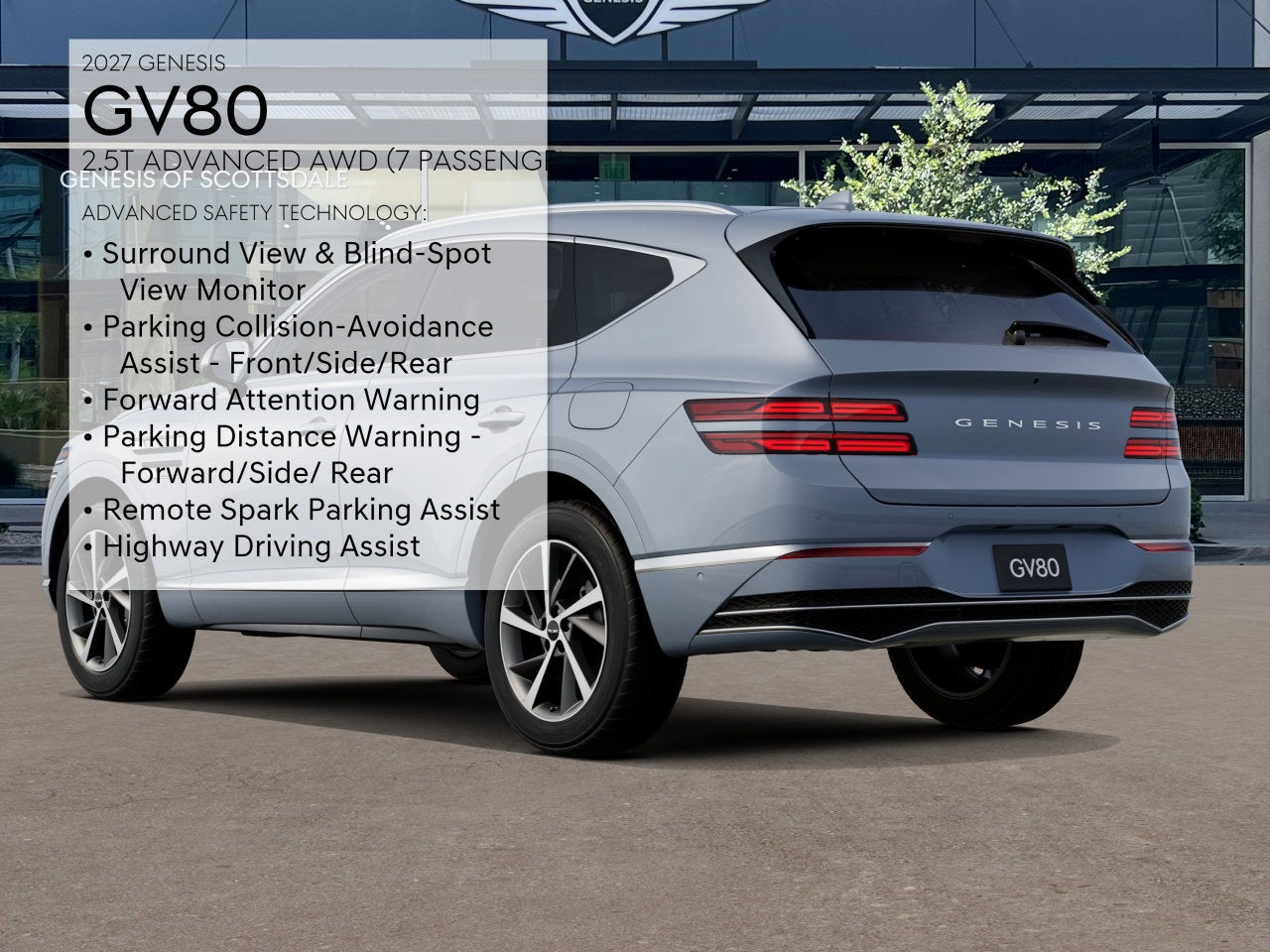 2027 Genesis GV80 2.5T ADVANCED