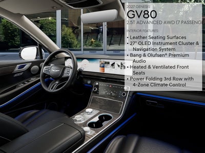 2027 Genesis GV80 2.5T ADVANCED