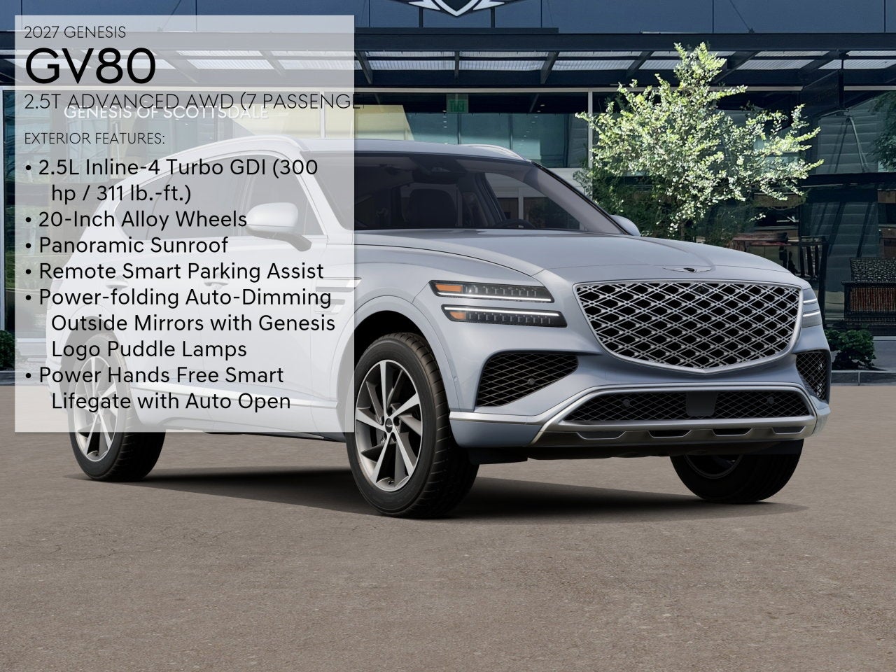 2027 Genesis GV80 2.5T ADVANCED