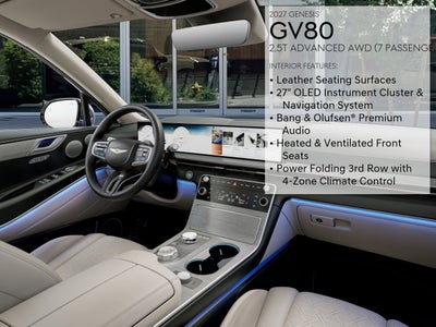 2027 Genesis GV80 2.5T ADVANCED