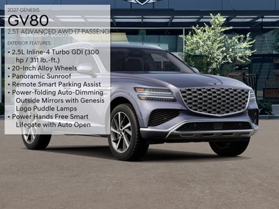 2027 Genesis GV80 2.5T ADVANCED