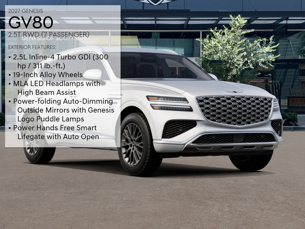 2027 Genesis GV80 2.5T