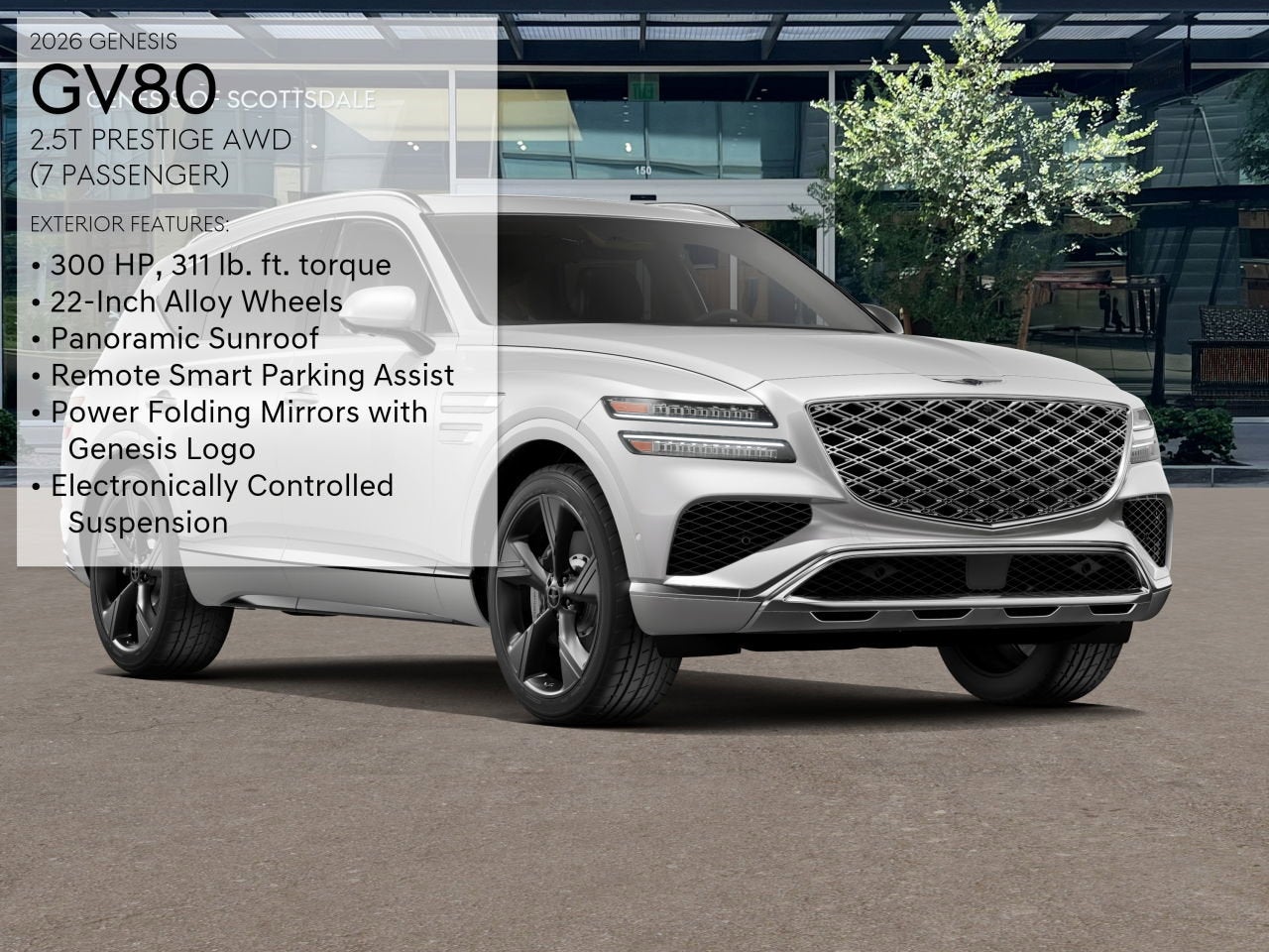 2026 Genesis GV80 2.5T PRESTIGE