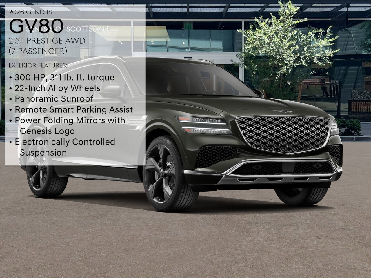 2026 Genesis GV80 2.5T PRESTIGE