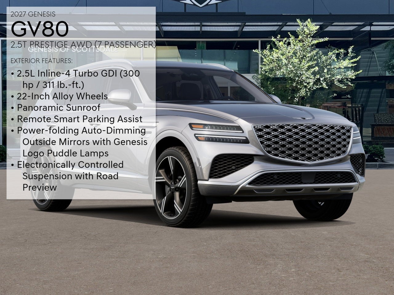 2027 Genesis GV80 2.5T PRESTIGE
