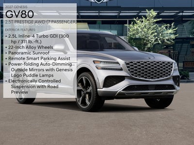 2027 Genesis GV80 2.5T PRESTIGE