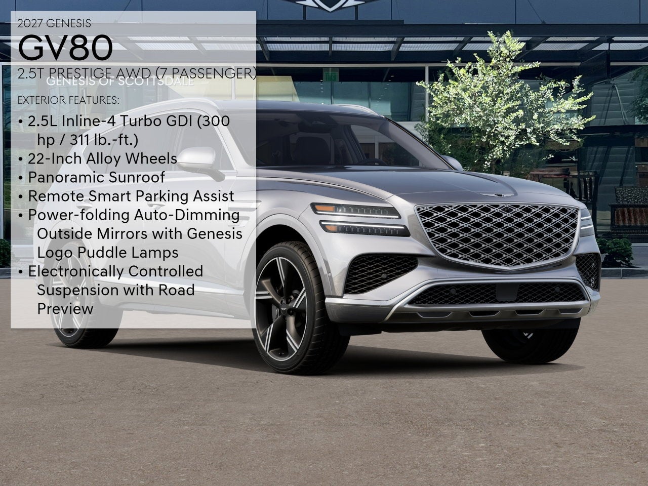 2027 Genesis GV80 2.5T PRESTIGE