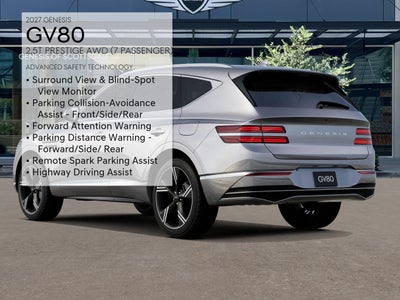2027 Genesis GV80 2.5T PRESTIGE
