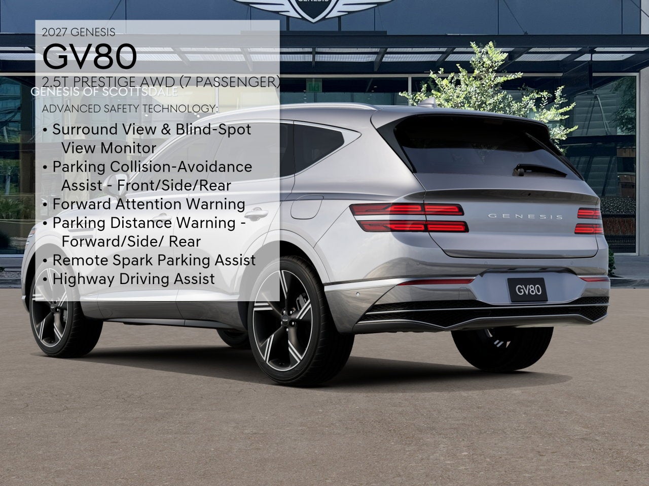 2027 Genesis GV80 2.5T PRESTIGE