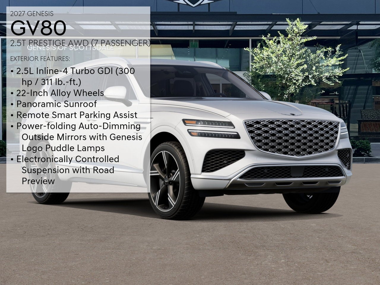 2027 Genesis GV80 2.5T Prestige