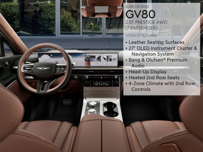 2026 Genesis GV80 2.5T PRESTIGE