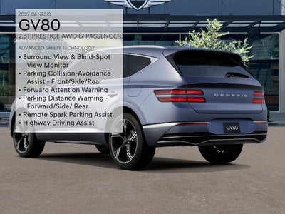 2027 Genesis GV80 2.5T PRESTIGE