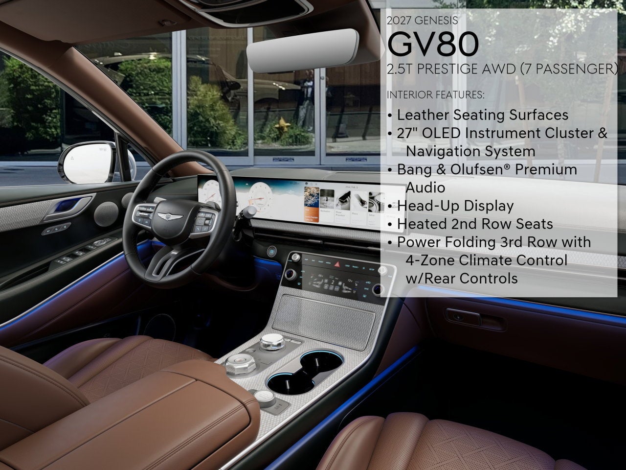 2027 Genesis GV80 2.5T PRESTIGE