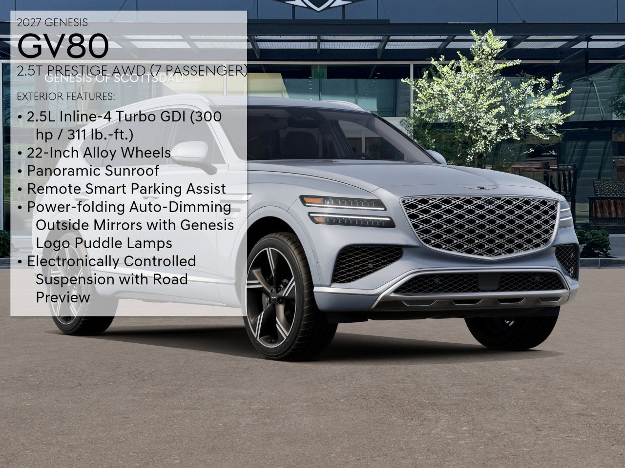 2027 Genesis GV80 2.5T PRESTIGE