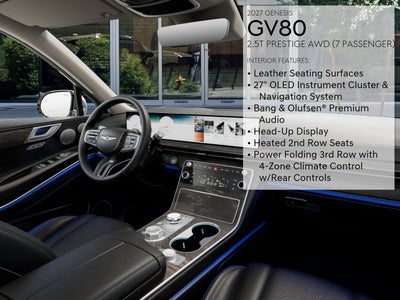 2027 Genesis GV80 2.5T PRESTIGE