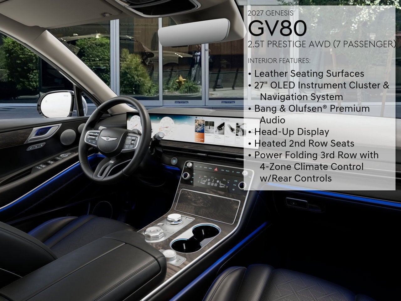 2027 Genesis GV80 2.5T PRESTIGE