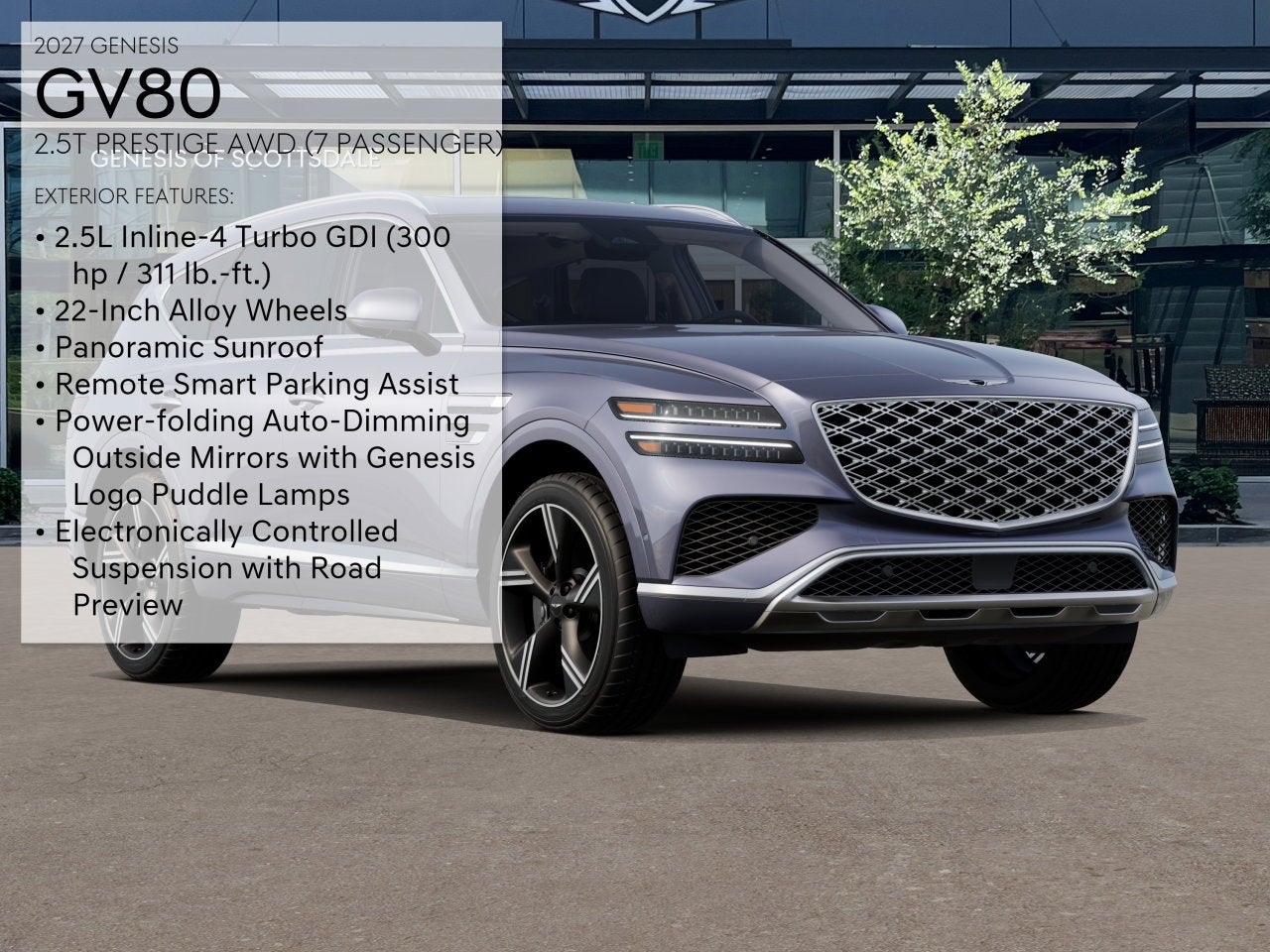 2027 Genesis GV80 2.5T Prestige