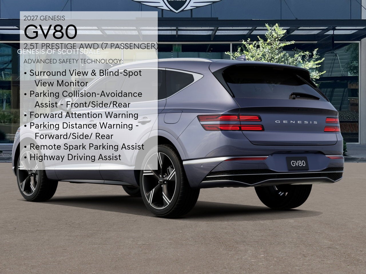 2027 Genesis GV80 2.5T Prestige