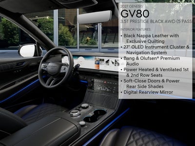 2027 Genesis GV80 PRESTIGEB