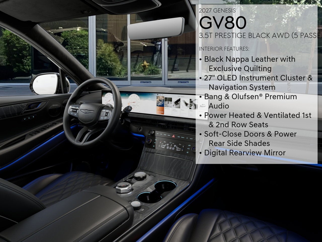 2027 Genesis GV80 PRESTIGEB