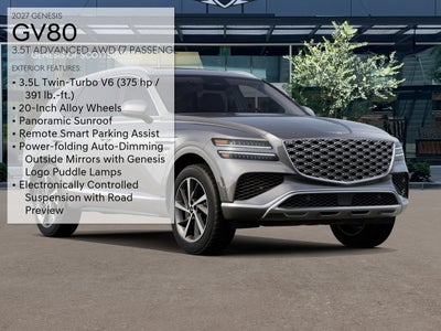 2027 Genesis GV80 3.5T Advanced