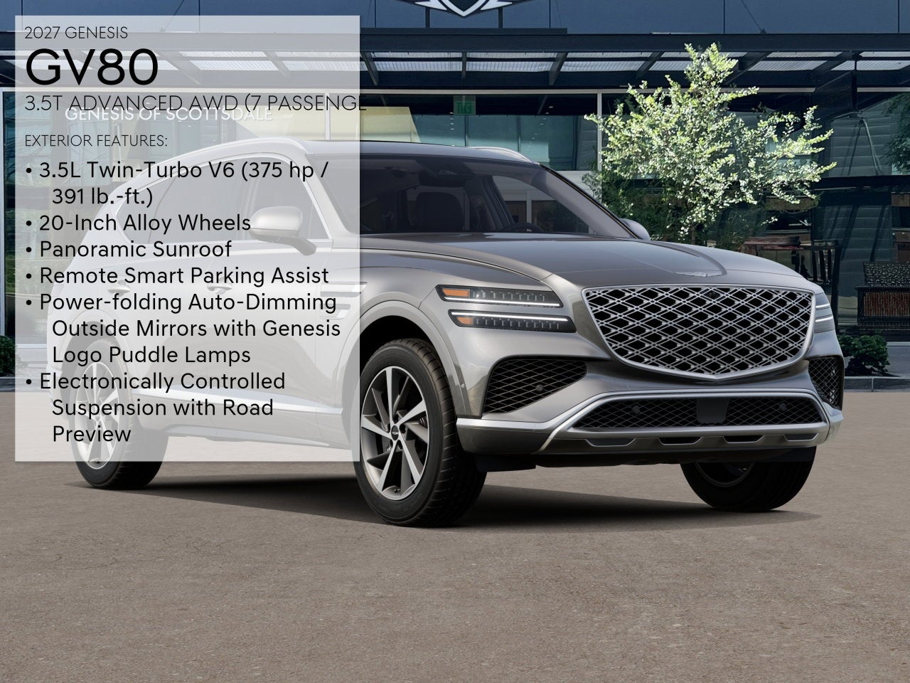 2027 Genesis GV80 3.5T Advanced