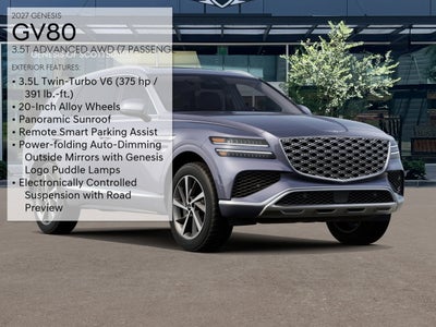 2027 Genesis GV80 3.5T ADVANCED