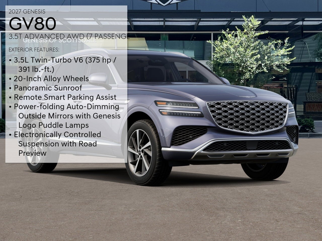 2027 Genesis GV80 3.5T ADVANCED
