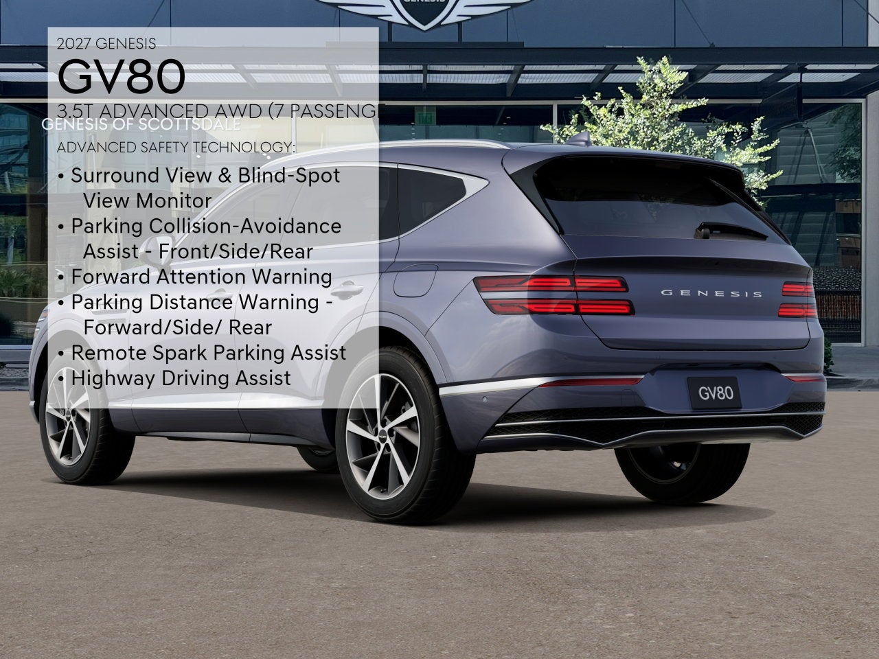 2027 Genesis GV80 3.5T ADVANCED