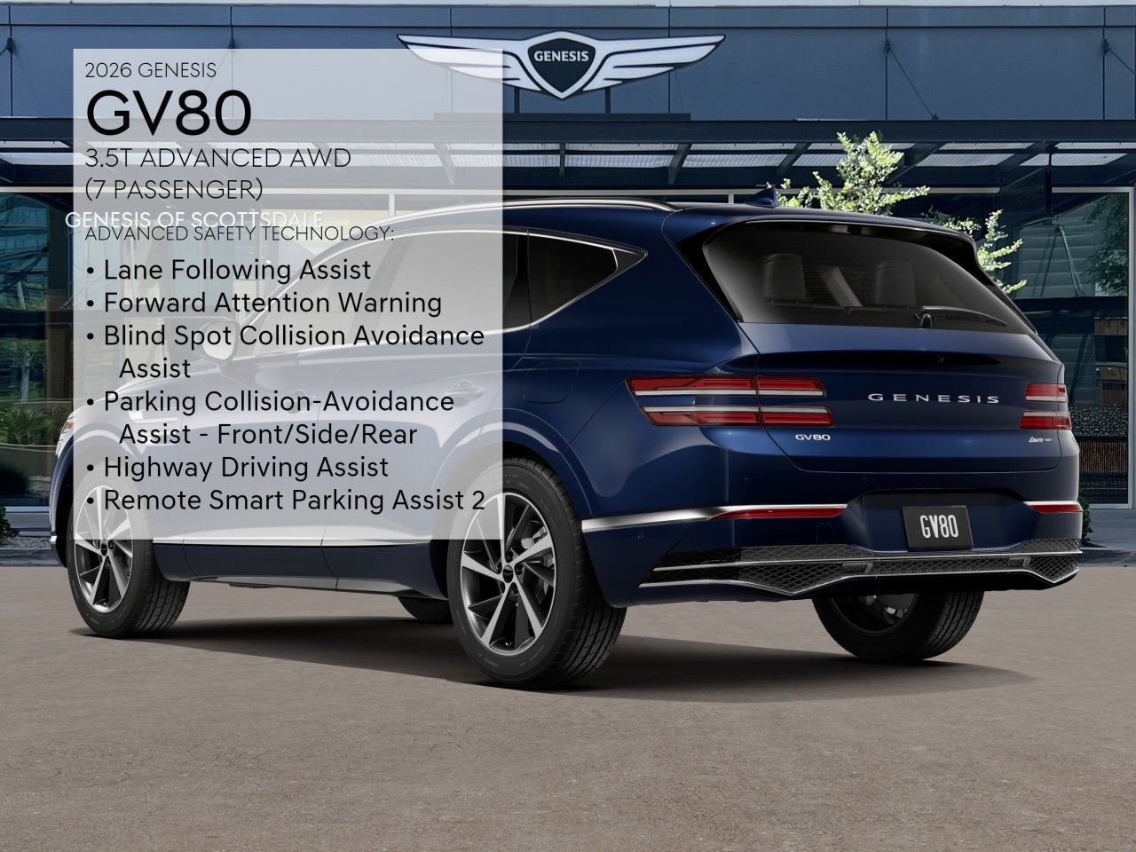 2026 Genesis GV80 3.5T Advanced