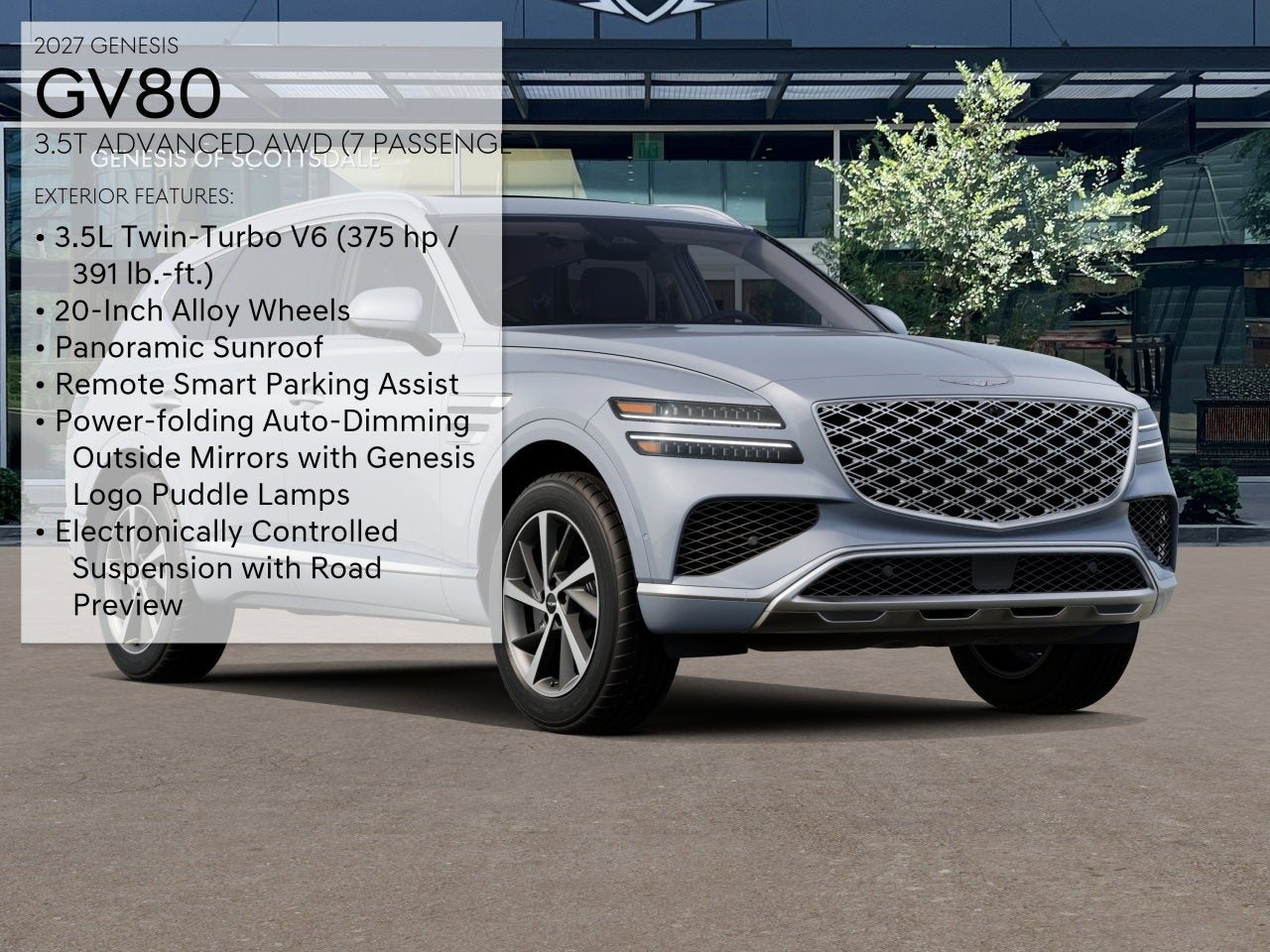2027 Genesis GV80 3.5T ADVANCED